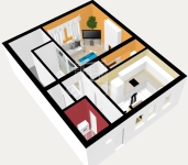 Kismaros Lakás (téglaépítésű)